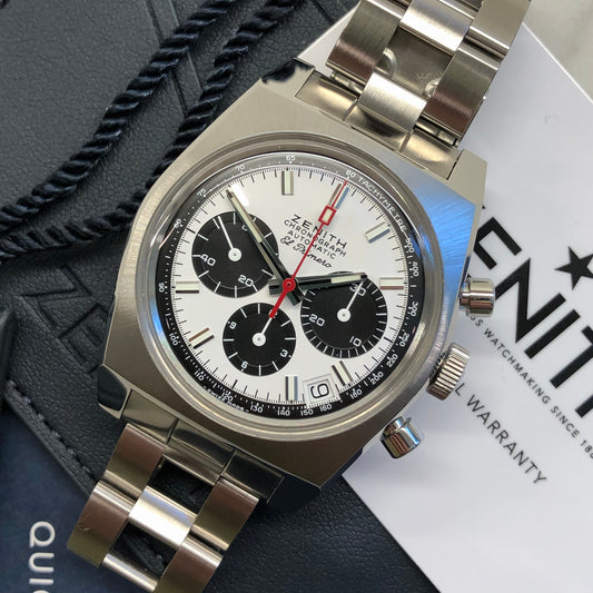 2024 Zenith El Primero Chronomaster Revival A384 03.A384.400/21/M384 Wristwatch with Box and Papers - HASHTAGWATCHCO