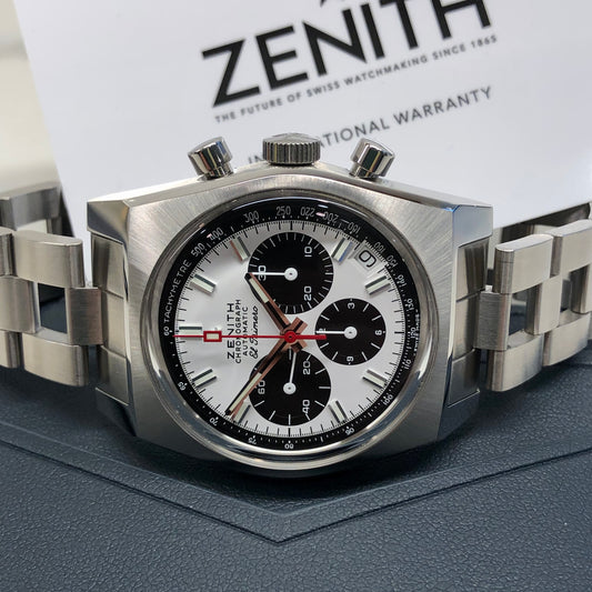 2024 Zenith El Primero Chronomaster Revival A384 03.A384.400/21/M384 Wristwatch with Box and Papers - HASHTAGWATCHCO
