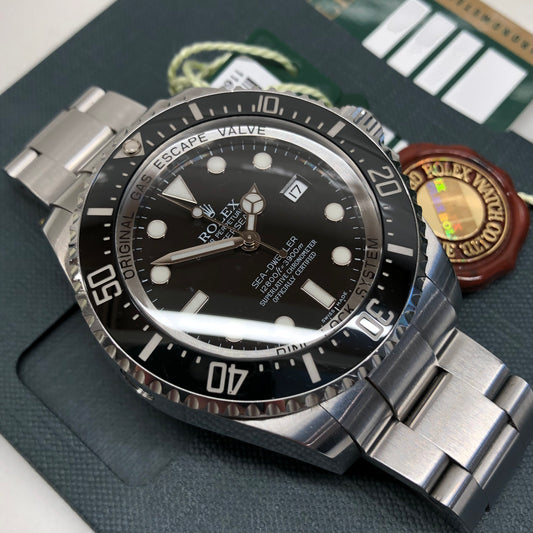 2009 Rolex SEA DWELLER DEEPSEA 116660 Ceramic Mens 44mm Automatic Wristwatch with Box and Papers - HASHTAGWATCHCO