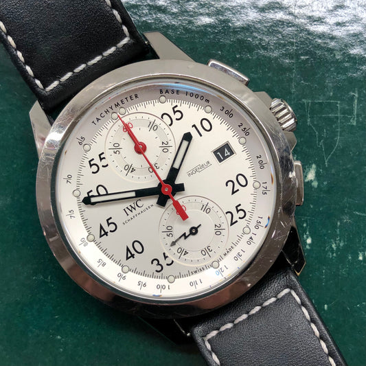 2017 IWC IW3809-02 Ingenieur Chronograph Sport Mercedes-AMG 50th Anniversary Titanium Wristwatch