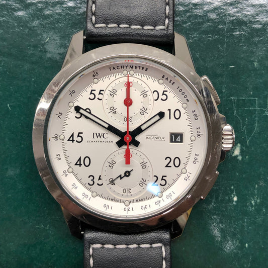 2017 IWC IW3809-02 Ingenieur Chronograph Sport Mercedes-AMG 50th Anniversary Titanium Wristwatch
