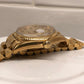 1972 Rolex President 1803 Day Date Yellow Gold Linen Champagne Wristwatch - HASHTAGWATCHCO