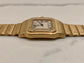 1980s Cartier Santos De Cartier Galbee 887901 18K Yellow Gold Quartz Wristwatch - Hashtag Watch Company