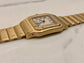 1980s Cartier Santos De Cartier Galbee 887901 18K Yellow Gold Quartz Wristwatch - Hashtag Watch Company