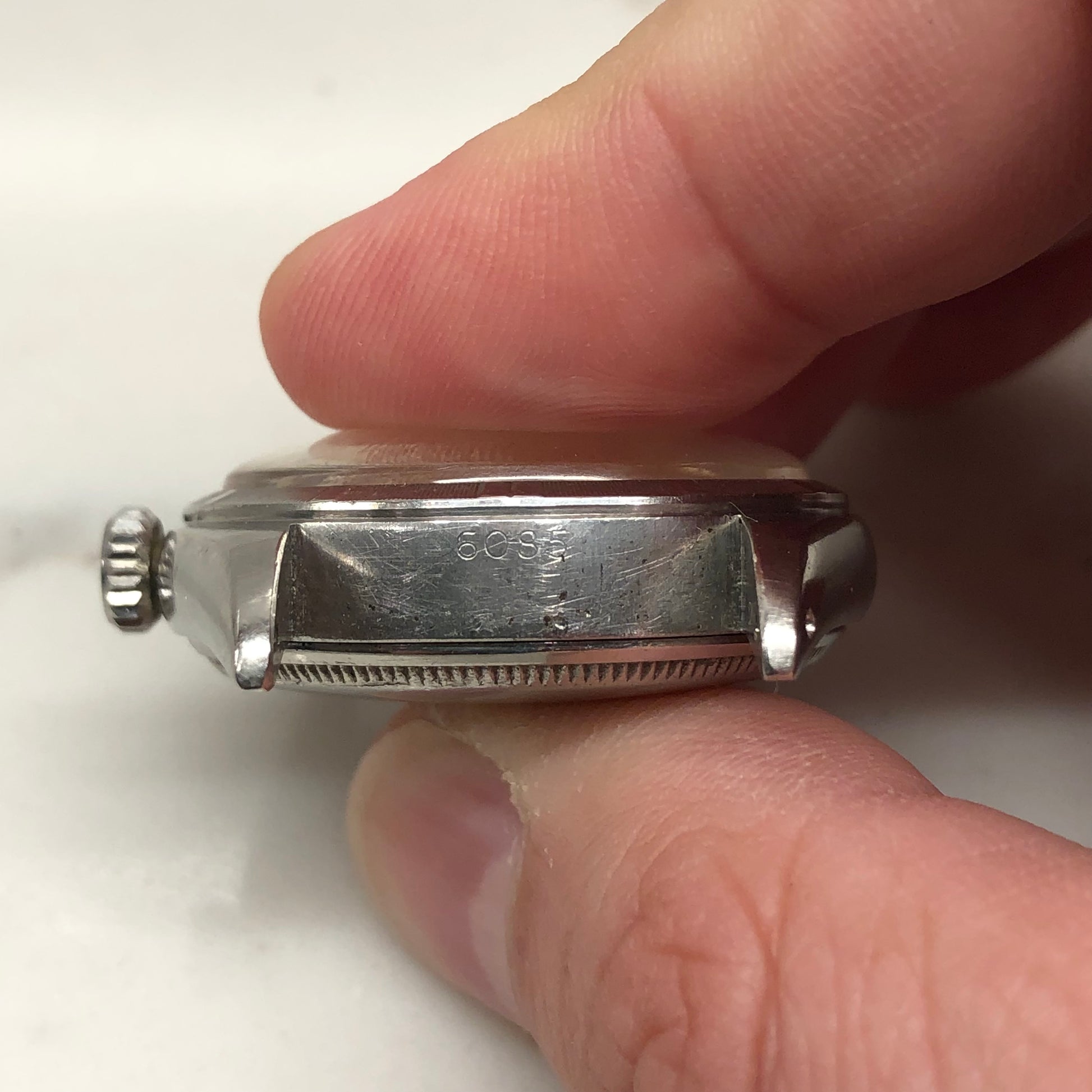 1952 Rolex Oyster Perpetual 6085 "OCC" Stainless Steel Automatic Wristwatch - HASHTAGWATCHCO