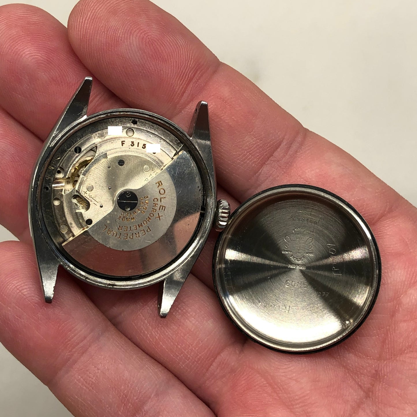1952 Rolex Oyster Perpetual 6085 "OCC" Stainless Steel Automatic Wristwatch - HASHTAGWATCHCO
