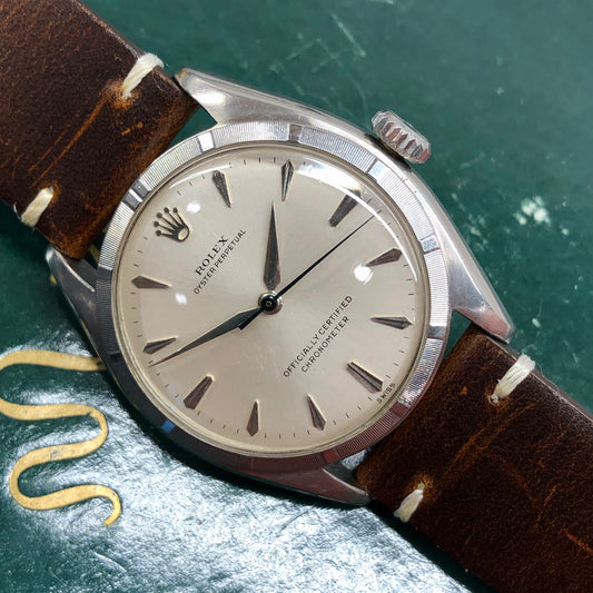 1952 Rolex Oyster Perpetual 6085 "OCC" Stainless Steel Automatic Wristwatch