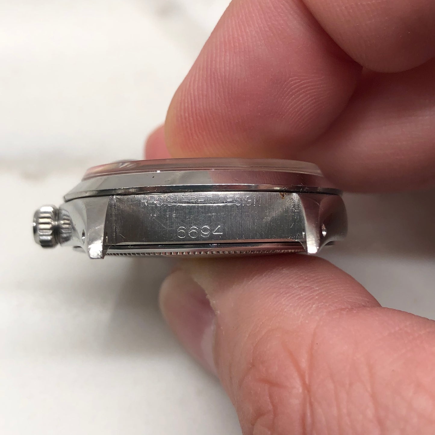 1969 Rolex Oysterdate Precision 6694 Stainless Steel Manual Wristwatch - HASHTAGWATCHCO