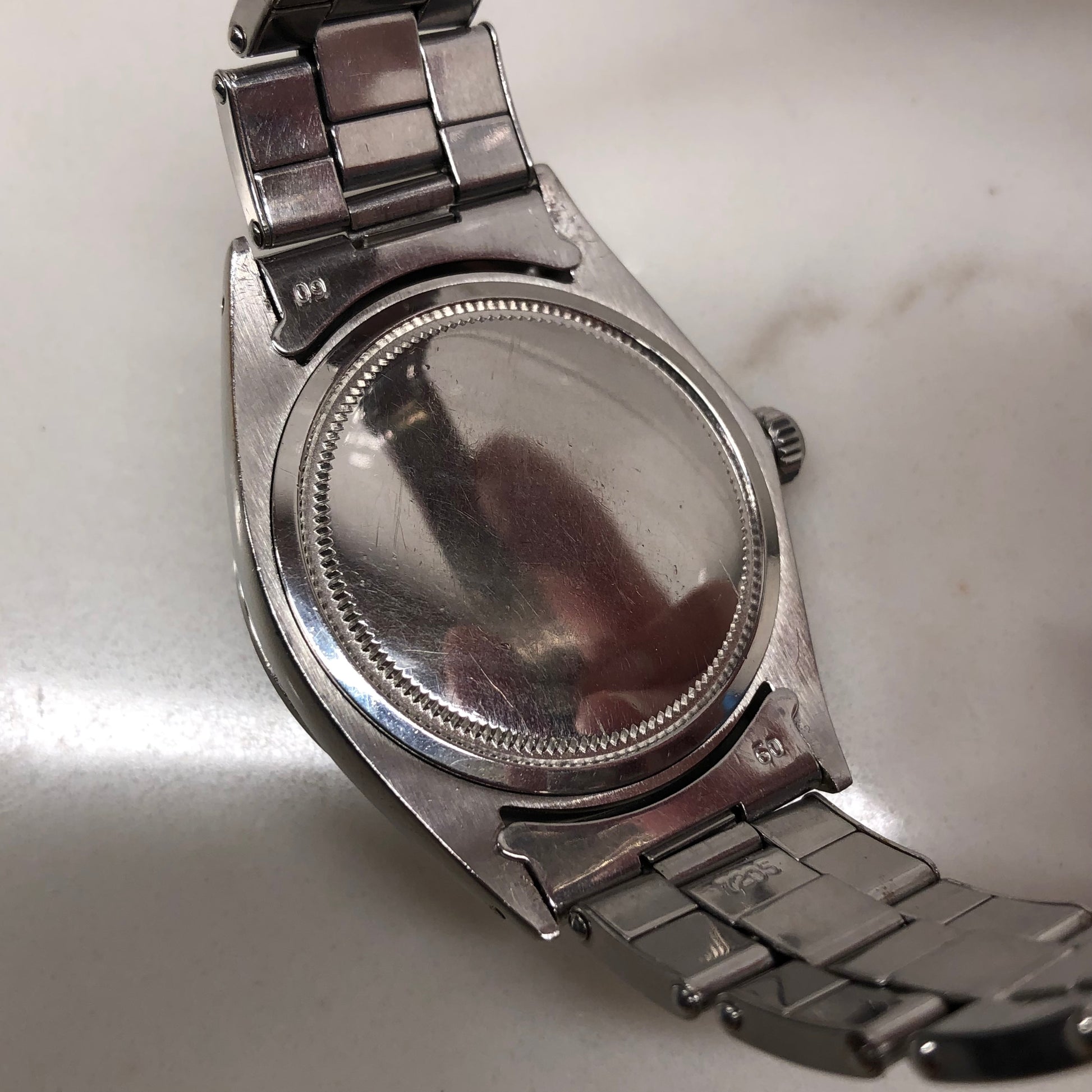 1969 Rolex Oysterdate Precision 6694 Stainless Steel Manual Wristwatch - HASHTAGWATCHCO