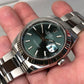 2023 Rolex Datejust 126334 Mint Green Fluted 41mm Steel Oyster Wristwatch with Box and Papers - Hashtag Watch Company
