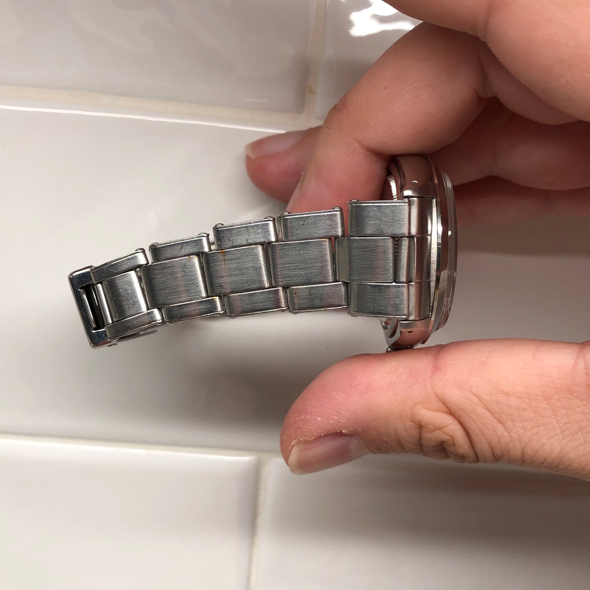 1969 Rolex Oysterdate Precision 6694 Stainless Steel Manual Wristwatch - HASHTAGWATCHCO