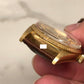1973 Rolex President 1803 Day Date 18K Yellow Gold Sigma Champagne Linen Automatic Wristwatch - HASHTAGWATCHCO