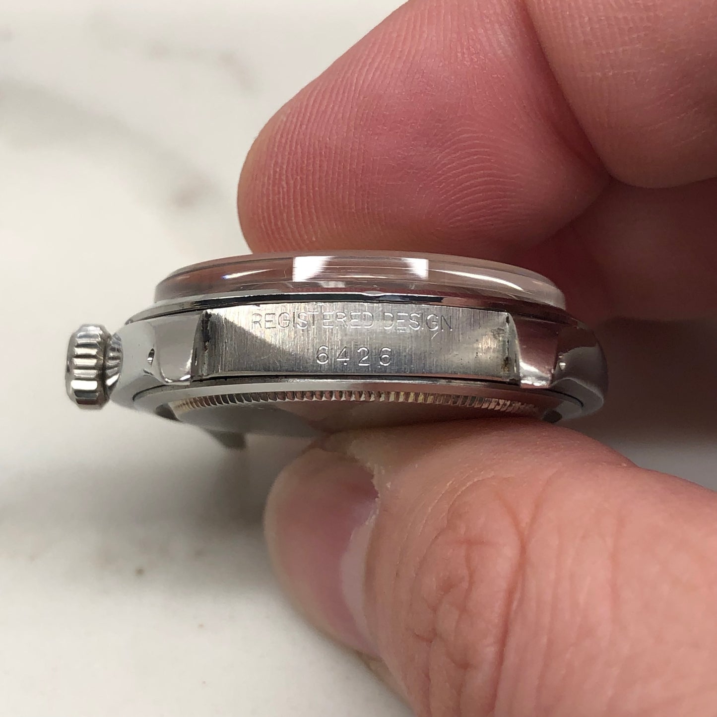 1974 Rolex Oyster Precision 6426 Stainless Steel Manual Wristwatch with Tag - HASHTAGWATCHCO