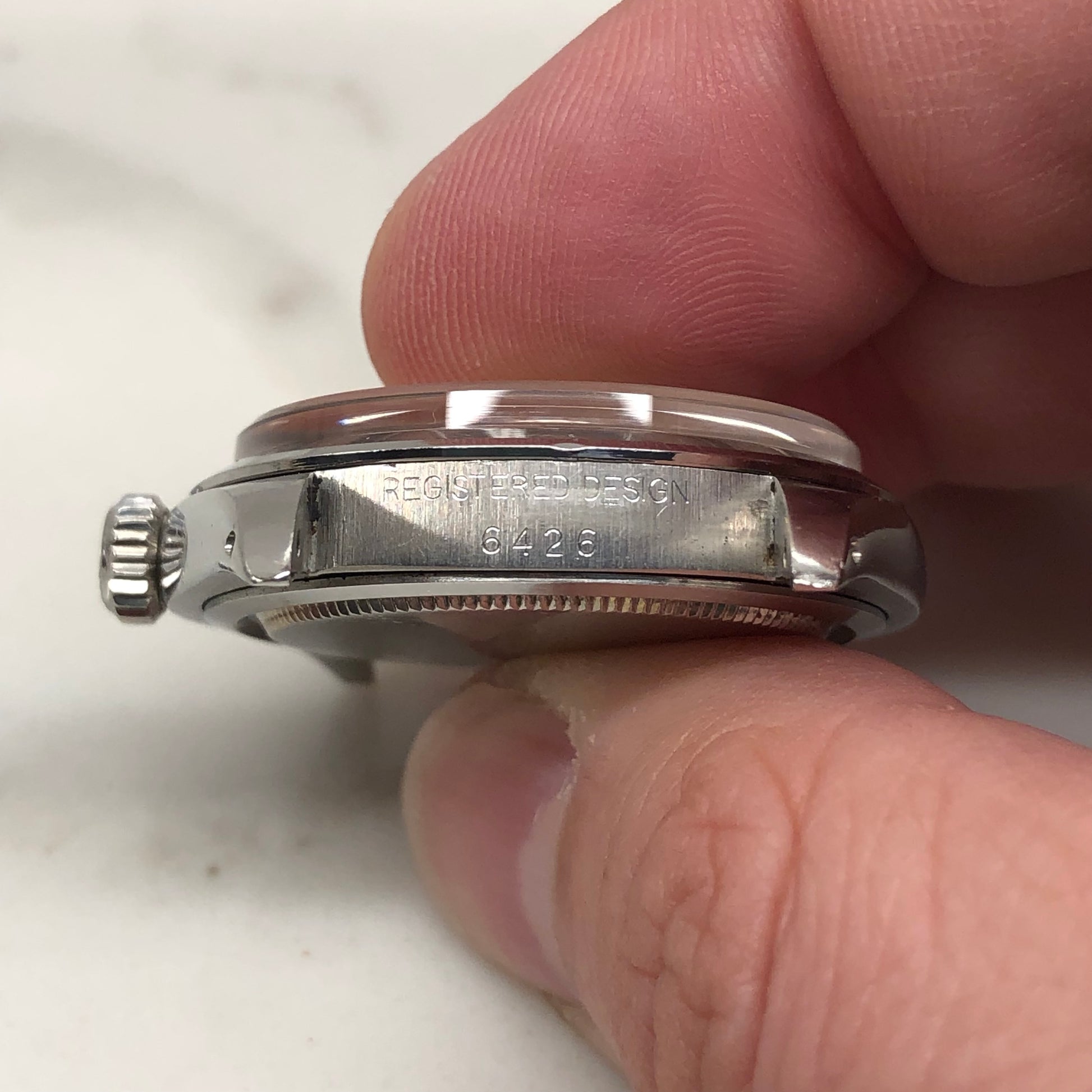 1974 Rolex Oyster Precision 6426 Stainless Steel Manual Wristwatch with Tag - HASHTAGWATCHCO