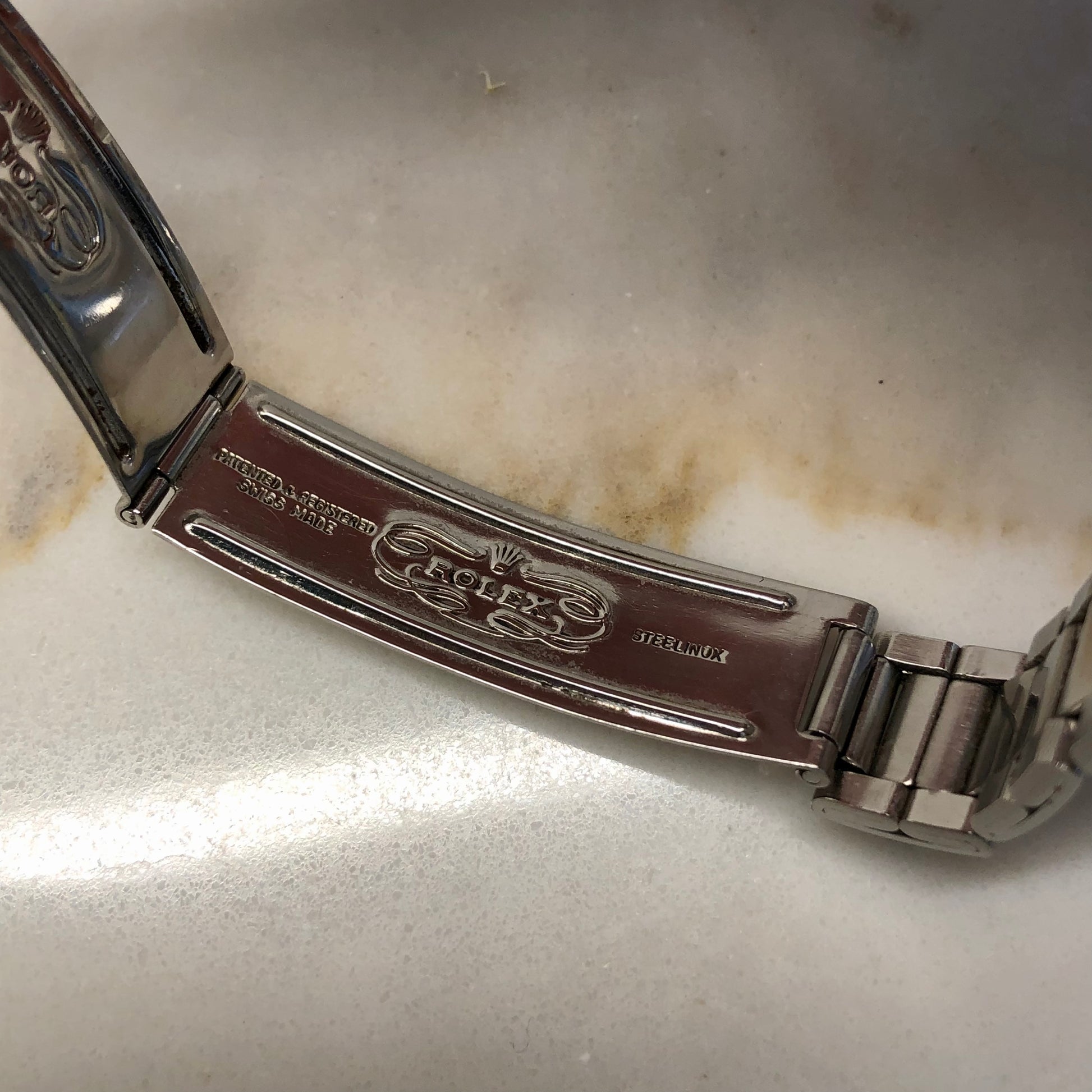 1974 Rolex Oyster Precision 6426 Stainless Steel Manual Wristwatch with Tag - HASHTAGWATCHCO