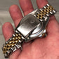1987 Rolex GMT MASTER 16753 Black Two Tone Jubilee Wristwatch with Papers - HASHTAGWATCHCO