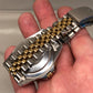 1987 Rolex GMT MASTER 16753 Black Two Tone Jubilee Wristwatch with Papers - HASHTAGWATCHCO