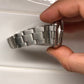 1968 Rolex Air King Precision 5500 Steel Silver Dial Automatic Wristwatch with Rolex Service Papers - HASHTAGWATCHCO