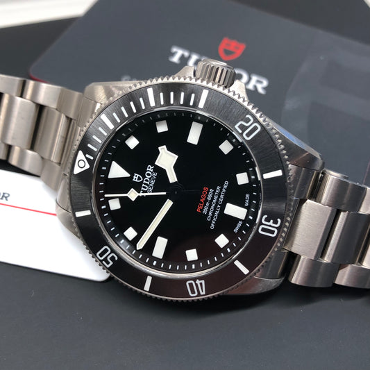 2025 Tudor Pelagos 25407N Titanium Automatic 39mm Wristwatch with Box and Papers - HASHTAGWATCHCO