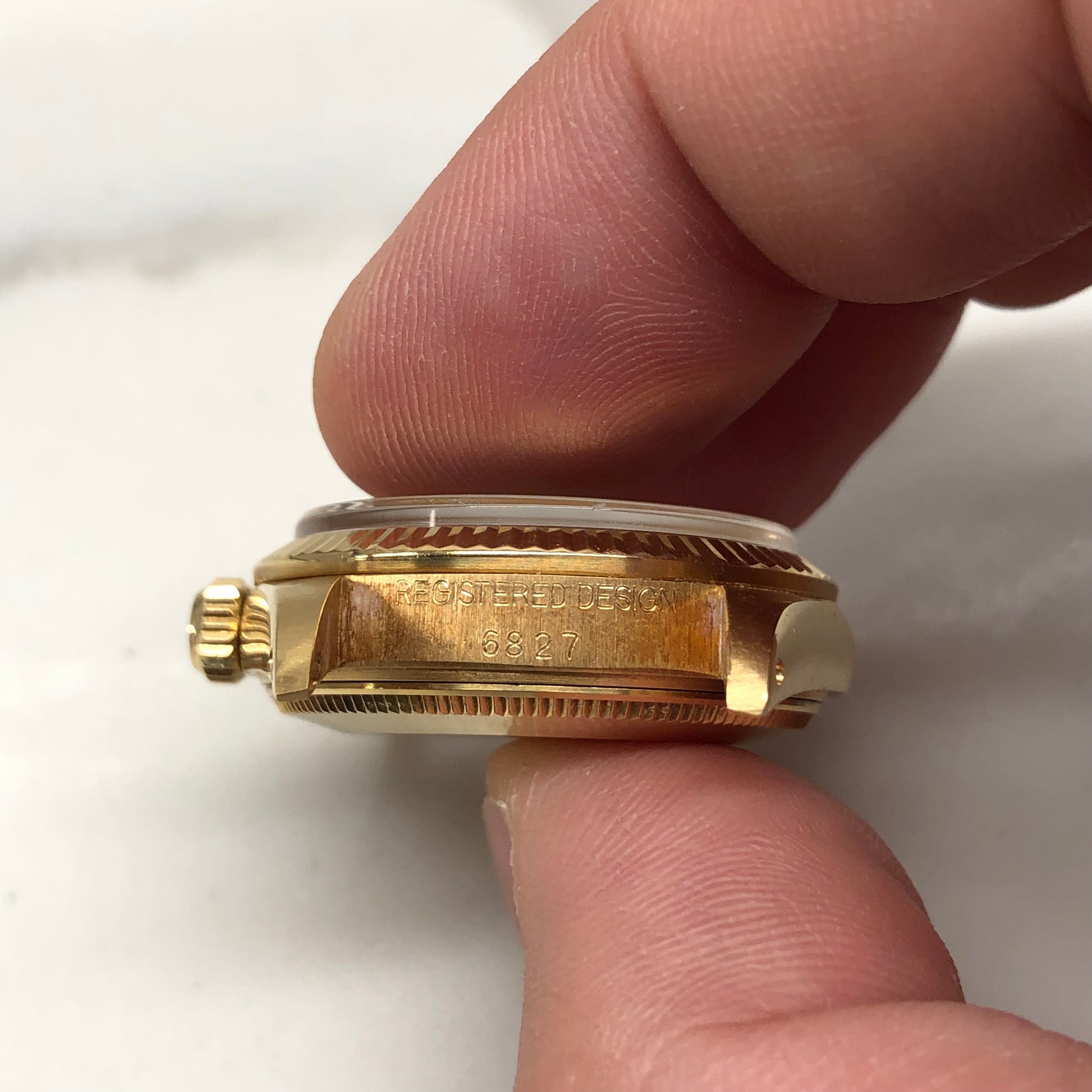 1979 Rolex Datejust Midsize President 6827 18K Yellow Gold 31mm Wristwatch - Hashtag Watch Company