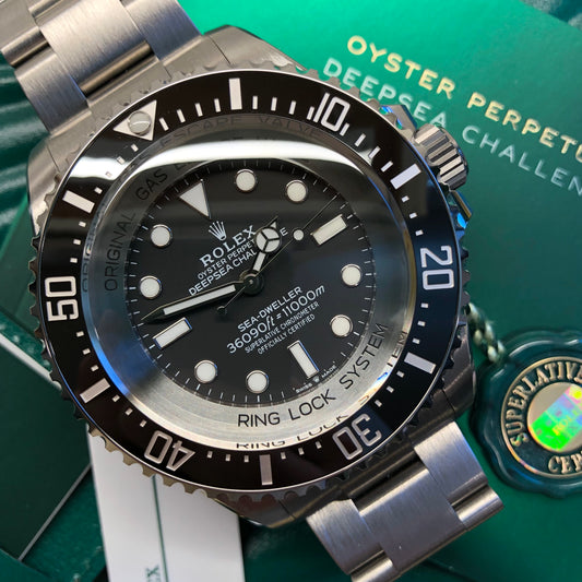 2022 Rolex Sea Dweller Deepsea Challenge 126067 Titanium 50MM Wristwatch with Box and Papers Unworn - HASHTAGWATCHCO