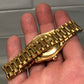 1979 Rolex Datejust Midsize President 6827 18K Yellow Gold 31mm Wristwatch - Hashtag Watch Company