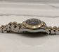 2002 Rolex Oyster Perpetual 76193 Ladies Two Tone Black Diamond Dial Jubilee No Holes Case Automatic Wristwatch - HASHTAGWATCHCO