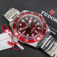 2025 Tudor Black Bay 58 7939A1A0RU Steel Burgundy Automatic 39mm Wristwatch with Box and Papers - HASHTAGWATCHCO