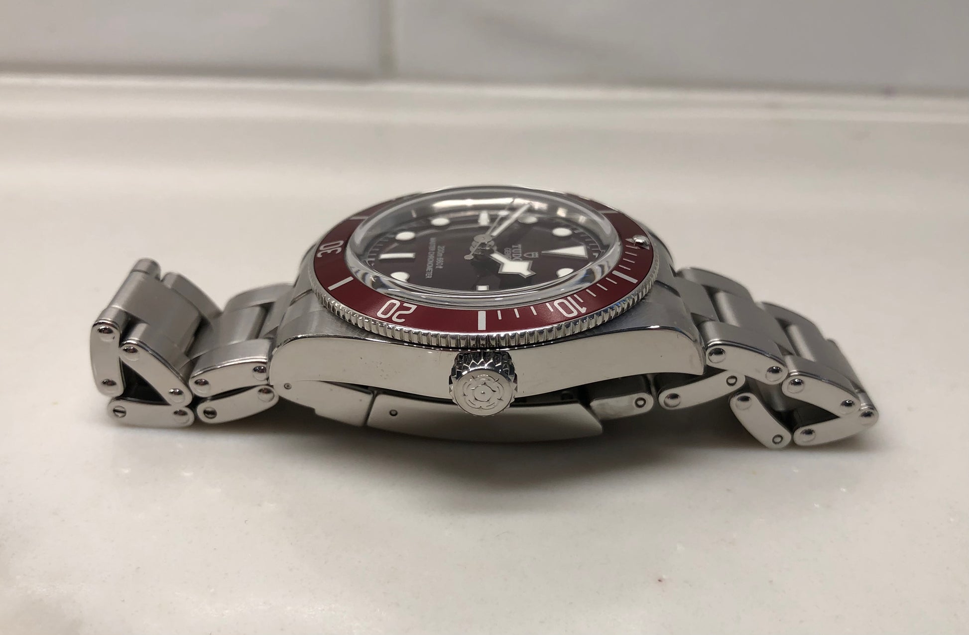 2025 Tudor Black Bay 58 7939A1A0RU Steel Burgundy Automatic 39mm Wristwatch with Box and Papers - HASHTAGWATCHCO