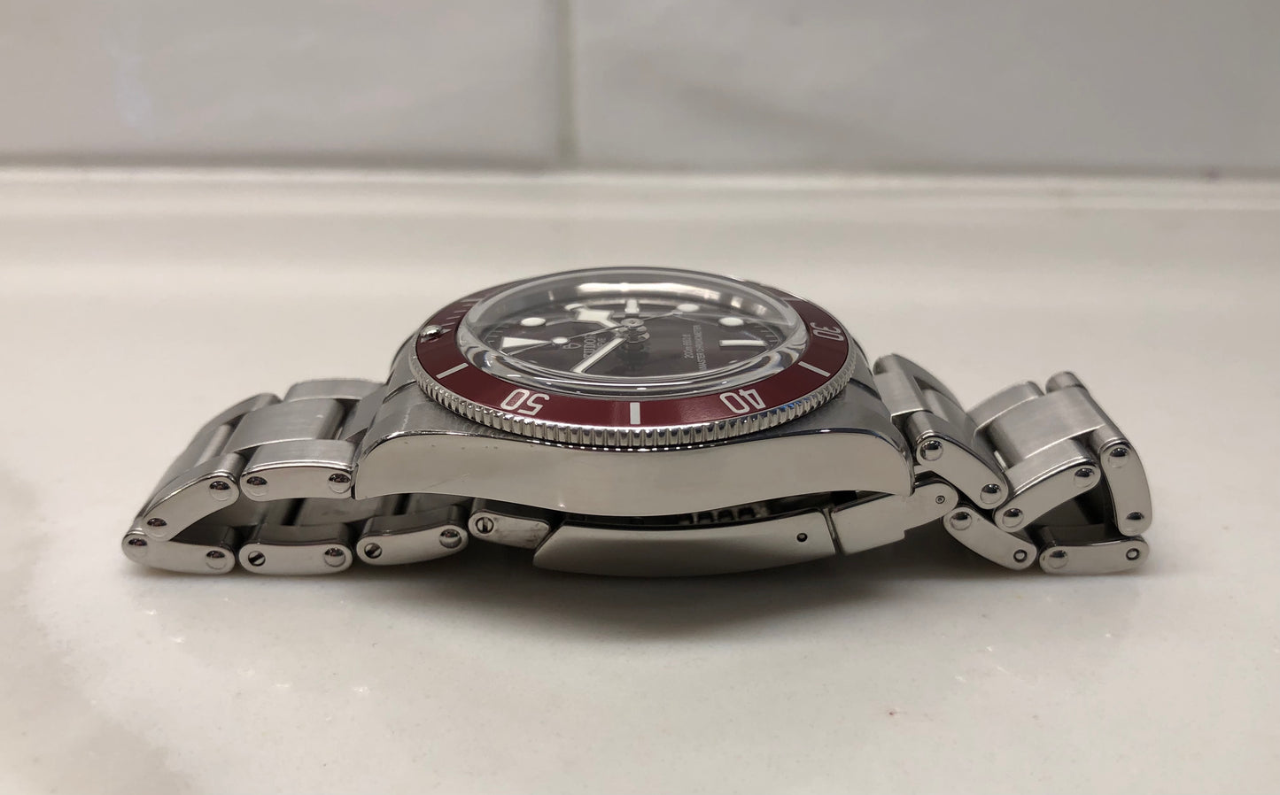 2025 Tudor Black Bay 58 7939A1A0RU Steel Burgundy Automatic 39mm Wristwatch with Box and Papers - HASHTAGWATCHCO