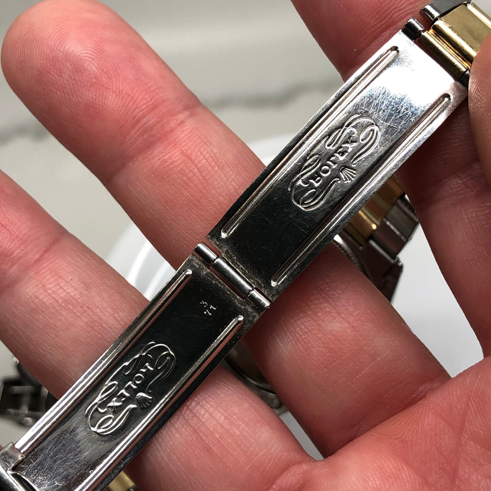 1970 Rolex Oyster Perpetual 1005 Two Tone Automatic Wristwatch - Hashtag Watch Company