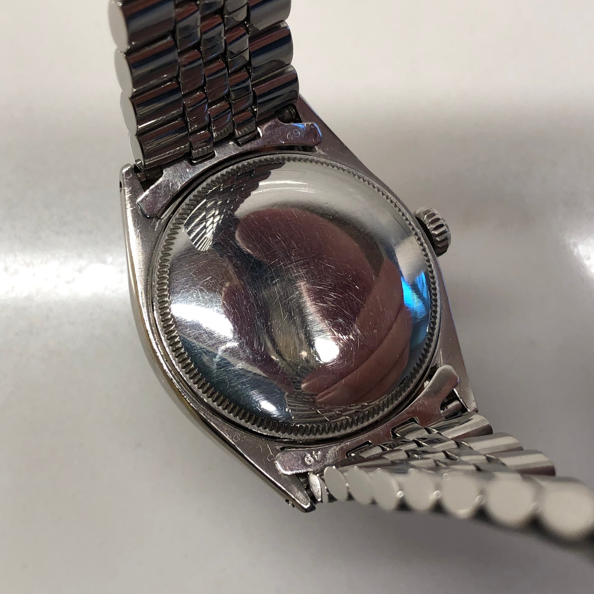 1951 Rolex Oyster Perpetual 6085 "OCC" Stainless Steel Jubilee Automatic Wristwatch - HASHTAGWATCHCO