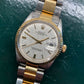 1972 Rolex Datejust 1601 Silver Linen Dial Oyster Fluted Bezel Wristwatch with Box and Papers - HASHTAGWATCHCO