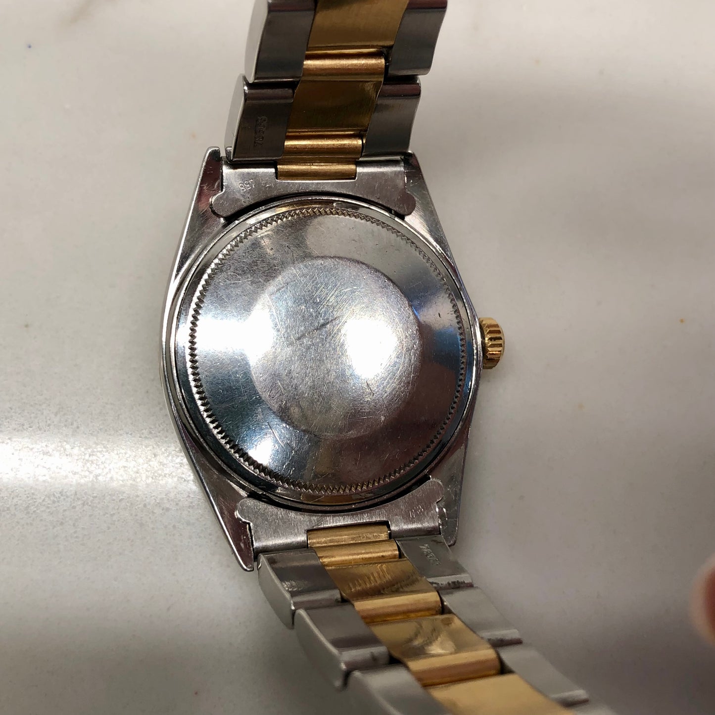 1972 Rolex Datejust 1601 Silver Linen Dial Oyster Fluted Bezel Wristwatch with Box and Papers - HASHTAGWATCHCO