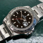 2000 Rolex Explorer II 16570 Black Dial Steel Oyster Automatic Wristwatch