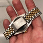 1986 Rolex Datejust 16013 Two Tone Tiffany & Co. Champagne Dial Jubilee Automatic Wristwatch - HASHTAGWATCHCO