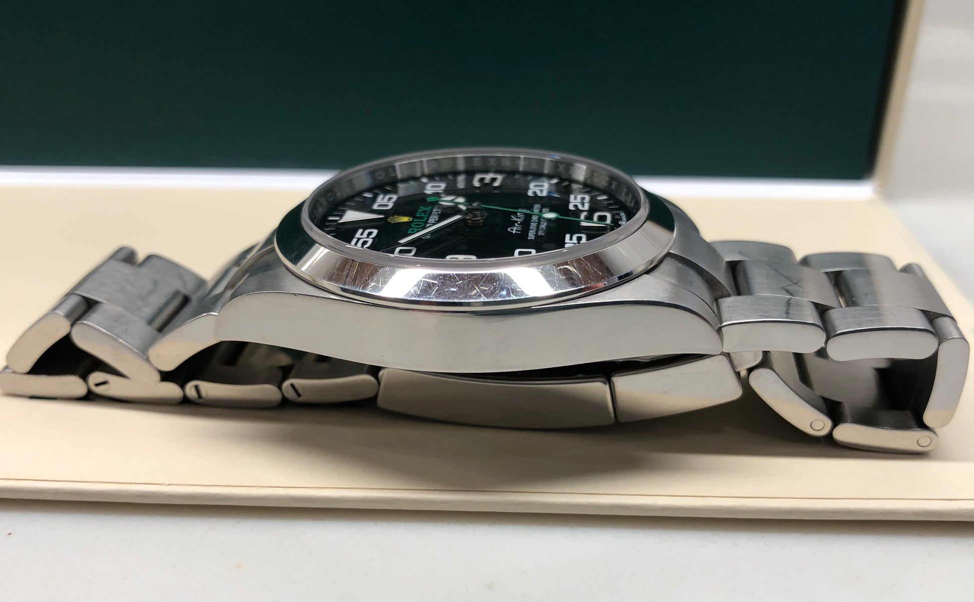 2022 Rolex Air King 126900 Automatic Steel Wristwatch with Box and Papers - HASHTAGWATCHCO