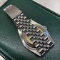 2005 Rolex Datejust 16200 White Roman Dial Jubilee Wristwatch with Papers - Hashtag Watch Company