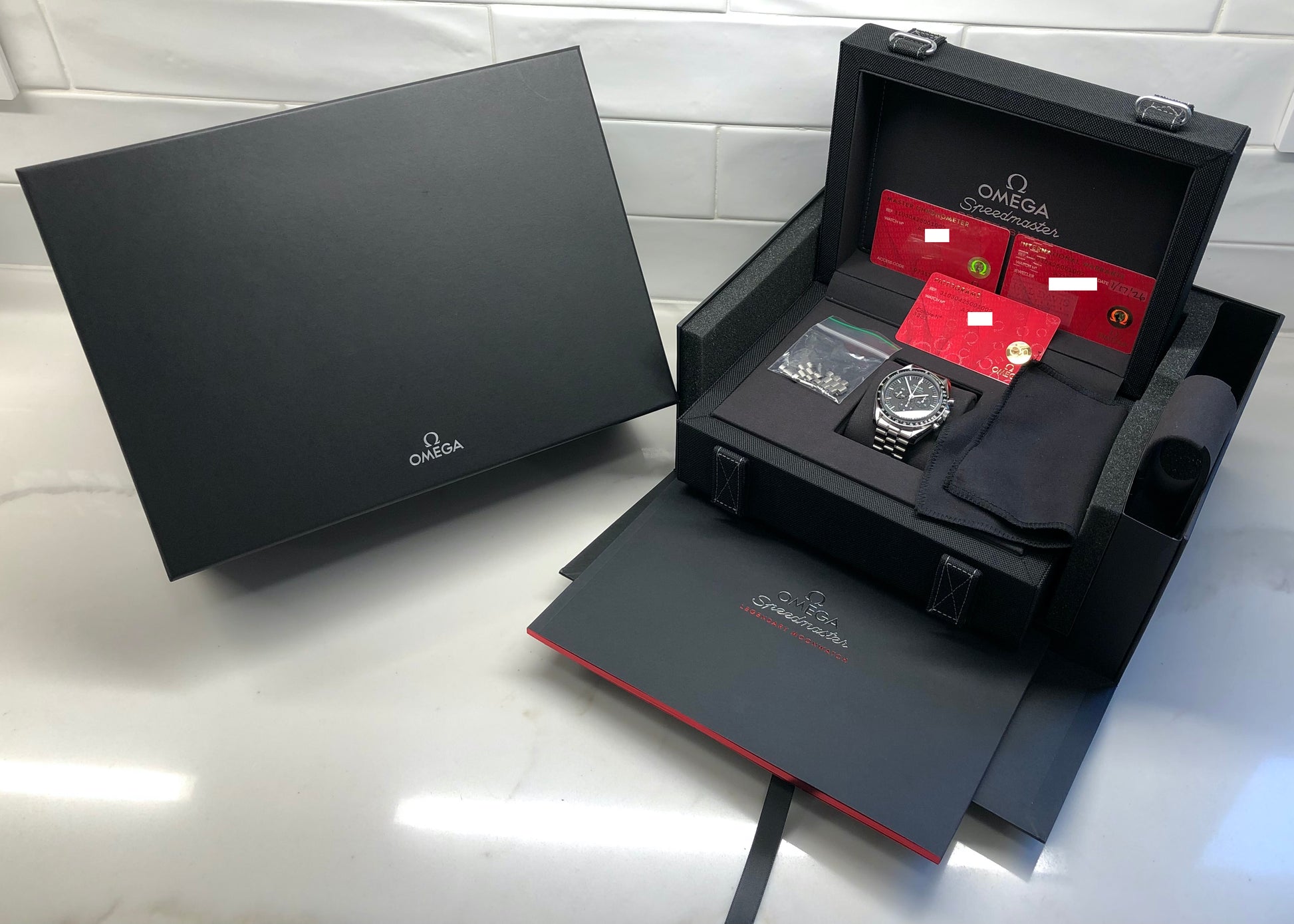 2026 Omega Speedmaster 310.30.42.50.01.002 Moonwatch Professional Wristwatch with Box Papers - HASHTAGWATCHCO