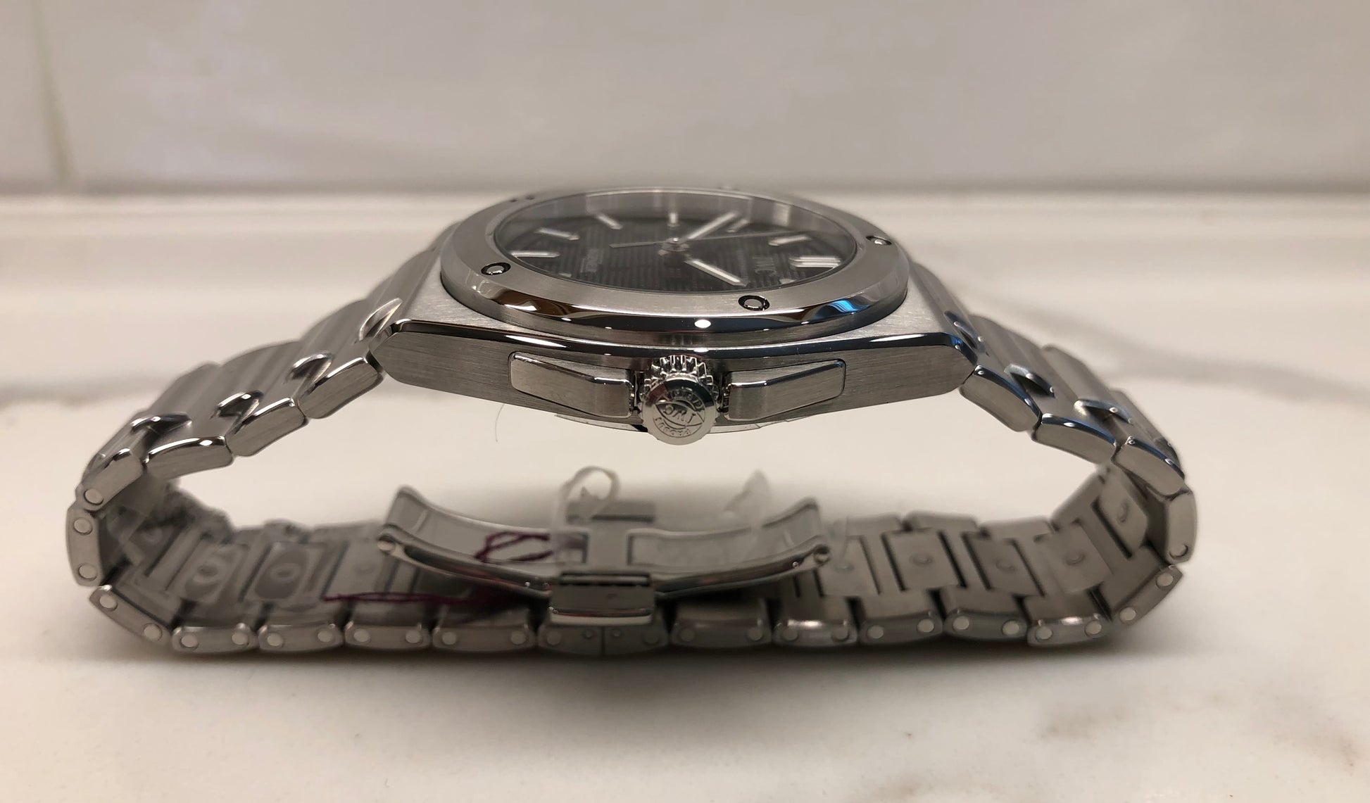 IWC Ingenieur Automatic 40 IW328901 Black Dial Men's Watch with Box and Papers Unworn - HASHTAGWATCHCO