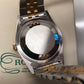 2002 Rolex Datejust 16233 Two Tone Silver Dial Jubilee Automatic Wristwatch with Rolex CPO Box and Papers