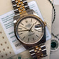 2002 Rolex Datejust 16233 Two Tone Silver Dial Jubilee Automatic Wristwatch with Rolex CPO Box and Papers