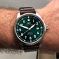 2025 IWC Pilots Watch IW328205 Green Dial Men's Wristwatch with Box and Papers - HASHTAGWATCHCO