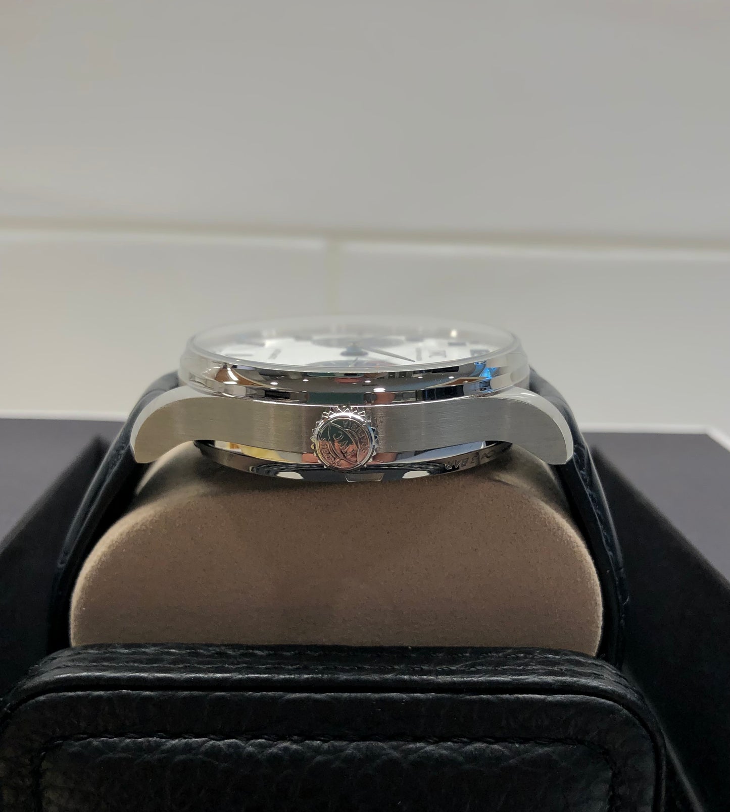 IWC Portugieser IW500715 Stainless Steel White Dial Wristwatch with Box and Papers Unworn - HASHTAGWATCHCO