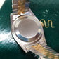 1989 Rolex Datejust 16233 Two Tone Blue Vignette Diamond Dial Jubilee Automatic Wristwatch - HASHTAGWATCHCO