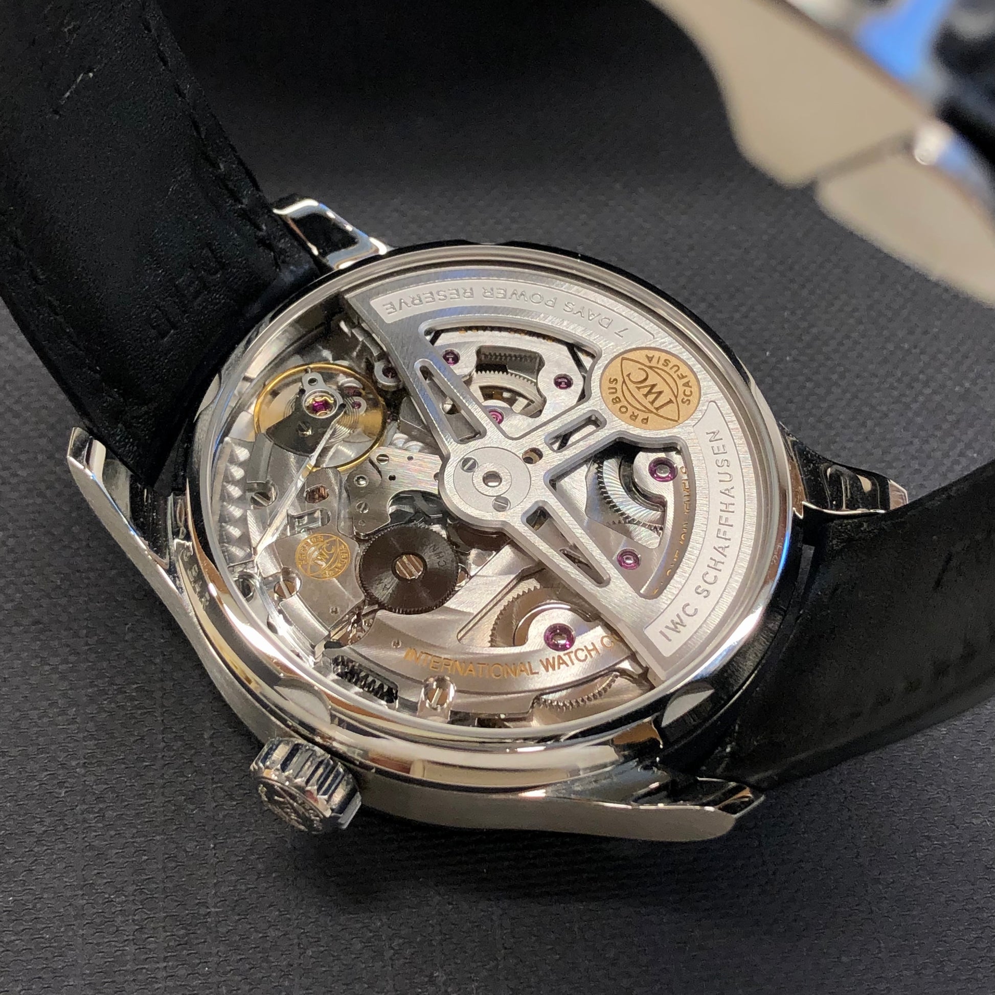 IWC Portugieser IW500715 Stainless Steel White Dial Wristwatch with Box and Papers Unworn - HASHTAGWATCHCO