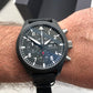 IWC Pilot’s Watch Chronograph TOP GUN IW389101 Ceramic Automatic Wristwatch with Box and Papers Unworn - HASHTAGWATCHCO