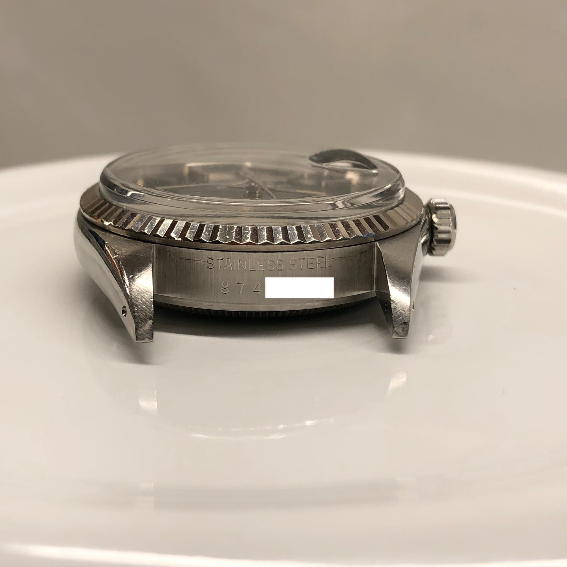 1985 Rolex Datejust 16014 Black Dial Jubilee Fluted Bezel Wristwatch with Papers - HASHTAGWATCHCO