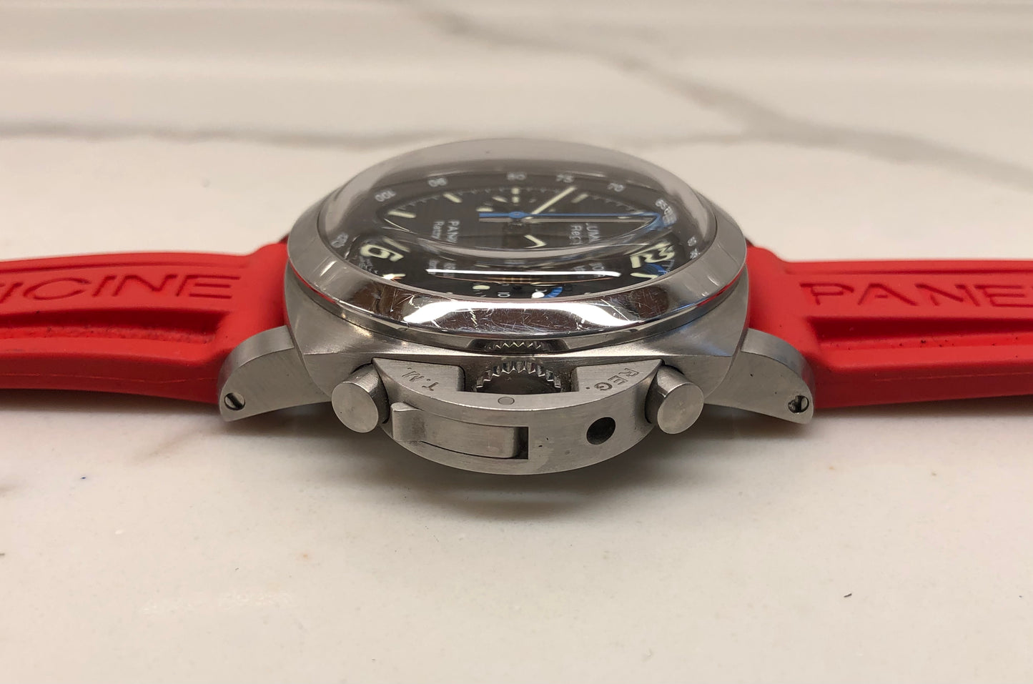 Panerai Luminor 1950 Regatta Rattrapante PAM00286 Stainless Steel Automatic Wristwatch with Box and Papers - HASHTAGWATCHCO