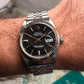 1985 Rolex Datejust 16014 Black Dial Jubilee Fluted Bezel Wristwatch with Papers - HASHTAGWATCHCO
